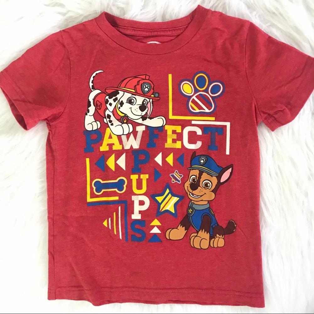 Boys Paw Patrol Short Sleeved Shirt | 3T